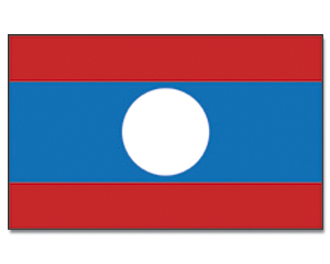 Flag Laos 90 x 150