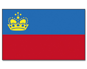 Flag Liechtenstein 90 x 150