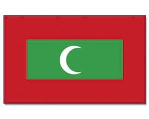 Fahne Malediven 90 x 150