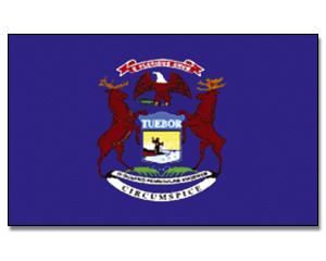 Flag Michigan 90 x 150