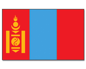 Flag Mongolia 90 x 150