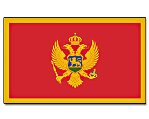 Fahne Montenegro 90 x 150