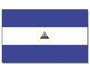 Flag Nicaragua 90 x 150
