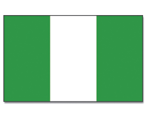 Fahne Nigeria 90 x 150