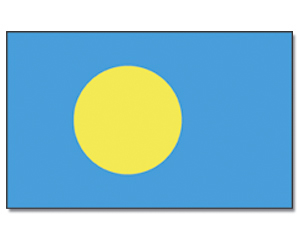 Fahne Palau 90 x 150