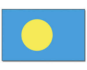 Flag Palau 90 x 150