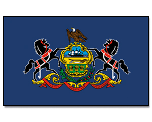 Flag Pennsylvania 90 x 150