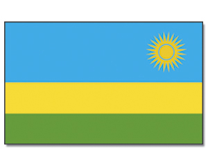 Fahne Ruanda 90 x 150