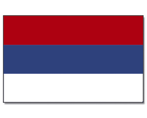 Flag Serbia 90 x 150