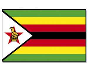Fahne Simbabwe 90 x 150