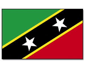 Flag St-Kitts-and-Nevis 90 x 150