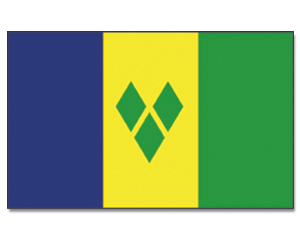 Fahne St-Vincent-und-die-Grenadinen 90 x 150