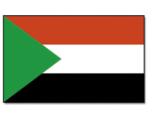 Flag Sudan 90 x 150