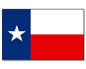 Fahne Texas 90 x 150