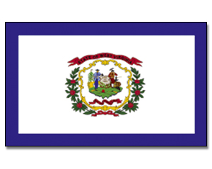 Flag West Virginia 90 x 150