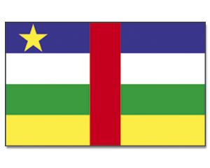 Flag Centra-African-Republic 90 x 150