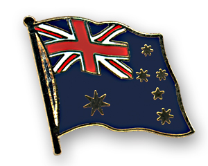 Flag Pins (swinging): Australia