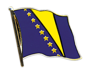 Flag Pins (swinging): Bosnia and Herzegovina