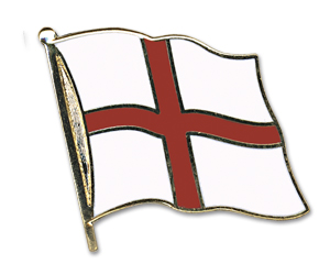 Flag Pins (swinging): England