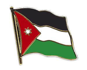 Flag Pins (swinging): Jordan