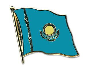 Flag Pins (swinging): Kazakhstan