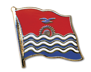 Flag Pins (swinging): Kiribati