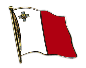 Flag Pins (swinging): Malta