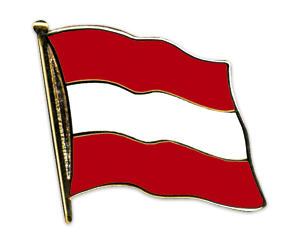 Flag Pins (swinging): Austria