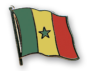 Flag Pins (swinging): Senegal