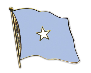 Fahnen-Pins (geschwungen): Somalia