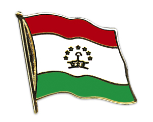 Flag Pins (swinging): Tajikistan