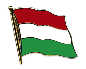 Flag Pins (swinging): Hungary