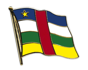 Flag Pins (swinging): Central African Republic