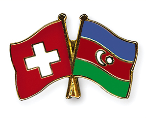 Freundschaftspins: Schweiz-Aserbaidschan