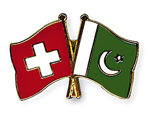 Freundschaftspins: Schweiz-Pakistan