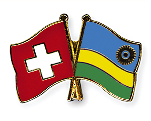 Freundschaftspins: Schweiz-Ruanda
