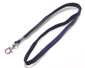 Lanyards 10 mm dark blue