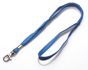 Lanyards 10 mm light blue