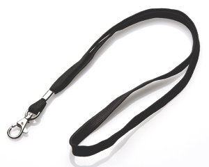 Lanyards 10 mm black