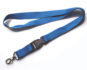 Lanyards 20 mm mit KSV hellblau