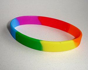 Silicon Bracelet Rainbow