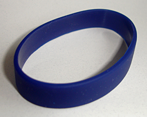 Silicon Bracelet dark blue