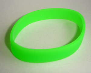 Silicon Bracelet neon-green