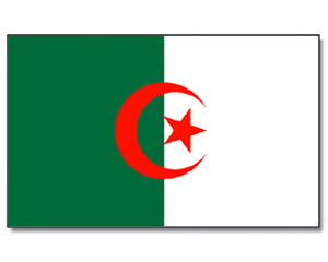 Fahnen Algerien 30 x 45