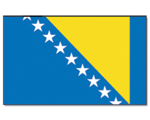 Fahnen Bosnien und Herzegowina 30 x 45