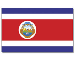 Flags Costa Rica 30 x 45