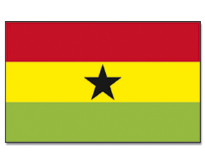 Flags Ghana 30 x 45