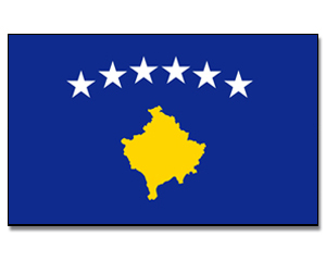 Fahnen Kosovo 30 x 45