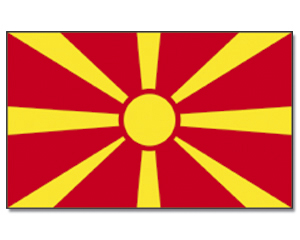 Flags North Macedonia 30 x 45