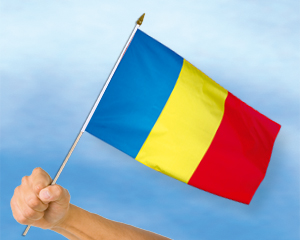 Flags Romania 30 x 45